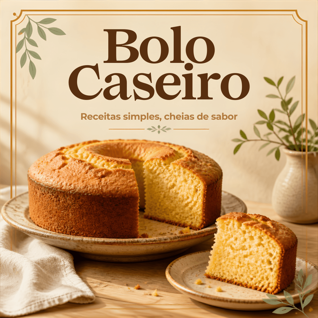 Bolo caseiro 