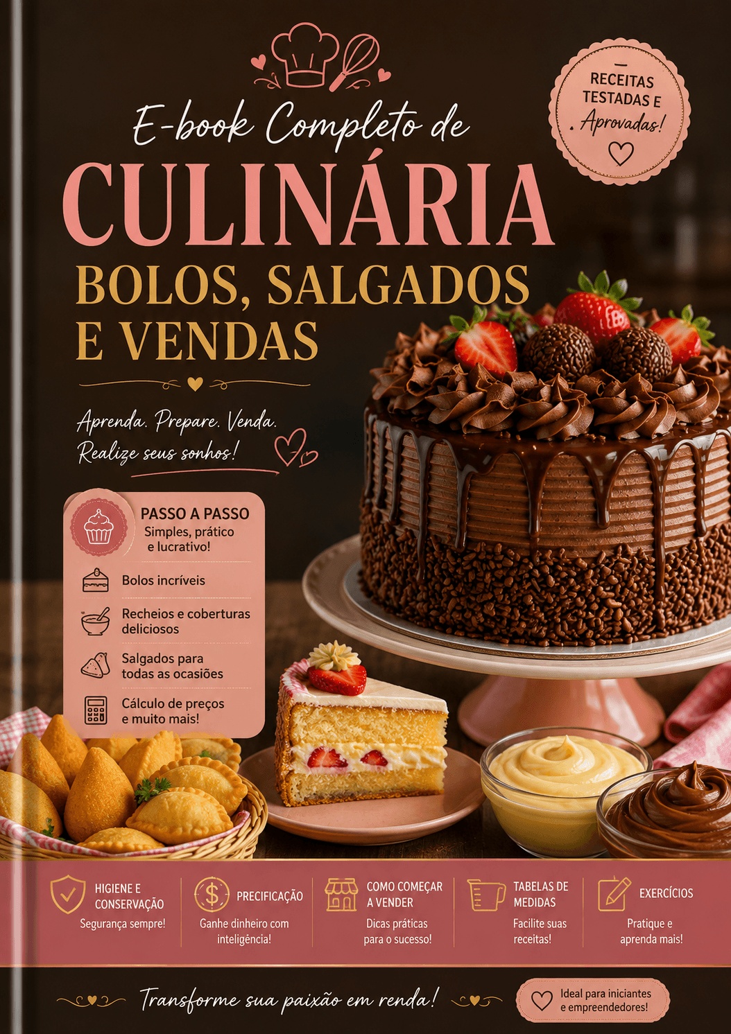 Doces e culinária em casa